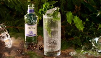 London Mezcal Week Alpine Forest non-alcoholic with bottle